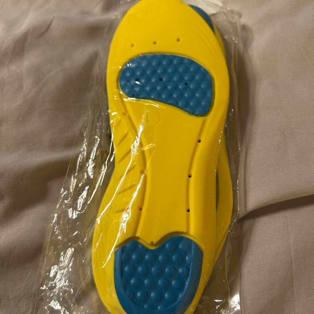 NEW Shoe Insoles Relieve Plantar Fasciitis Gel Cushion Foot Pain Inserts L
